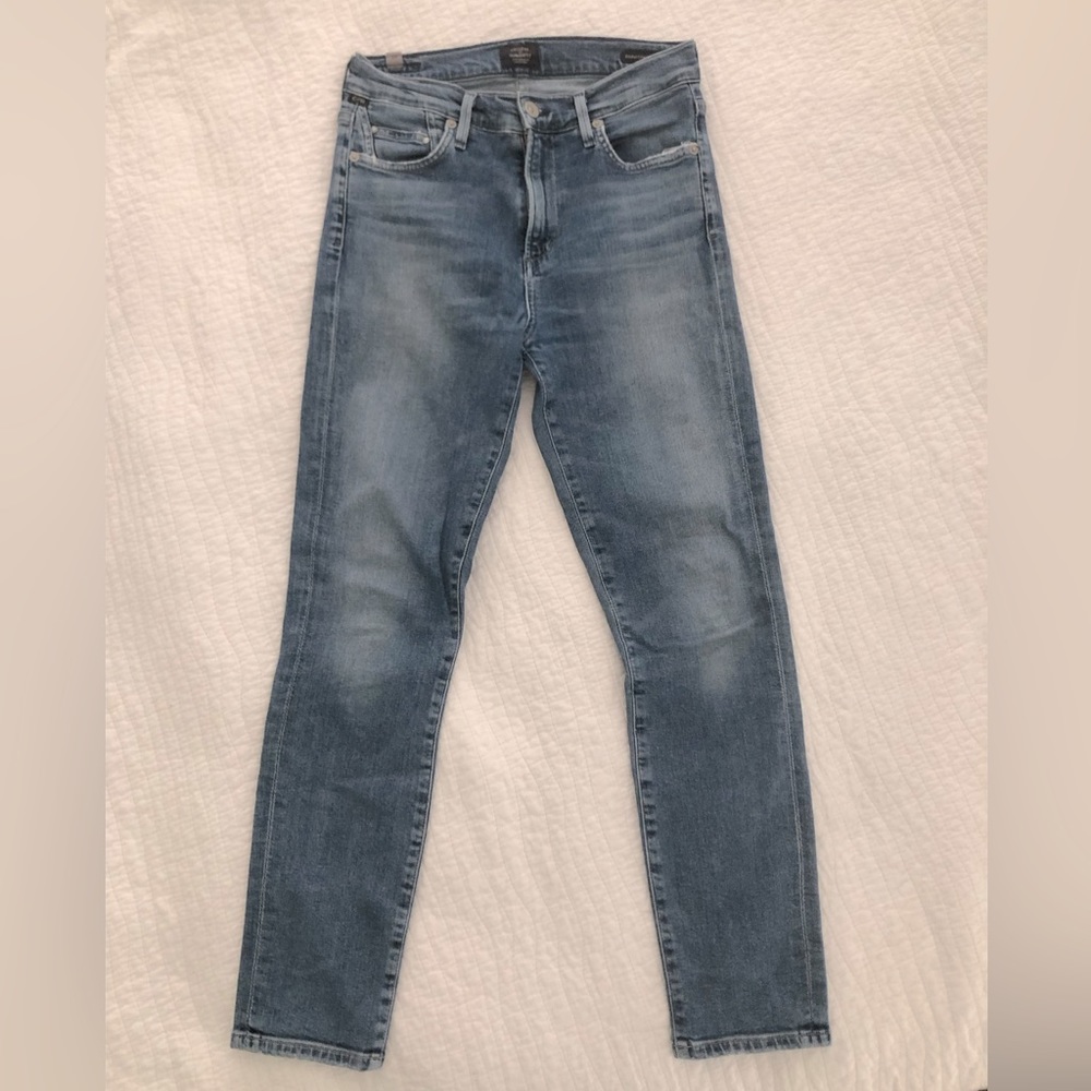 Citizens of Humanity Rocket Crop High Rise Skinny